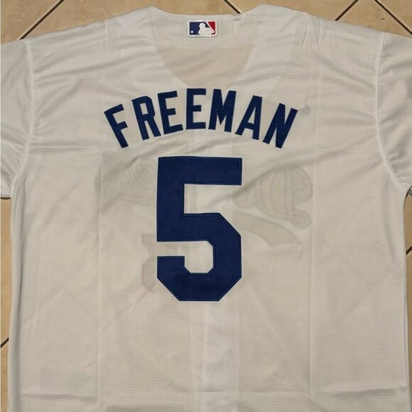 Los Angeles Dodgers Freddie Freeman # 5 Jersey , Unisex - Picture 2 of 16